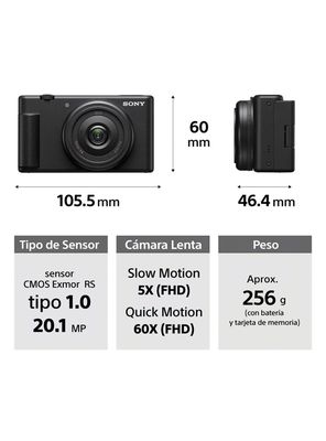 Imagen 2 del producto Cámara ZV 1FBC