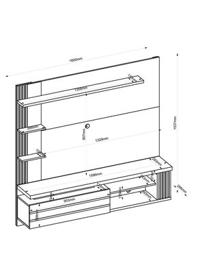 Imagen 2 del producto Panel TV 55"" Marin Bali