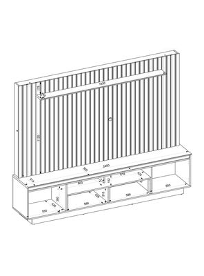 Imagen 2 del producto Home Tv 70'' Petrus