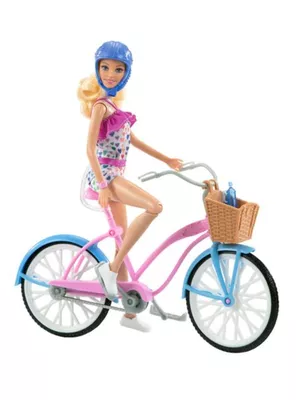 Set de Juego Bicicleta con Muñeca