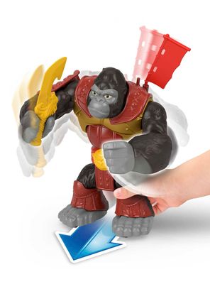 Imagen 2 del producto Figura de Acción Gorila Samurai Mundo Aventura