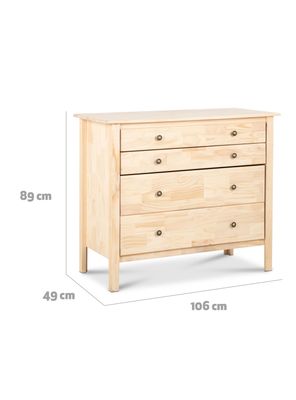 Imagen 2 del producto Cómoda Berlín 4 Cajones Natural