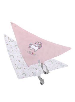 Imagen 2 del producto Bipack Baberos Impermeable Unicornio Rosado
