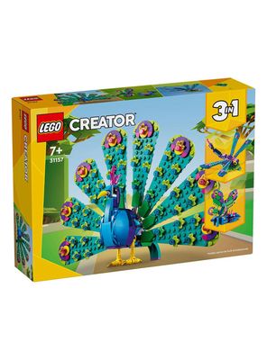 Bloques Creator Pavo Real Exótico 355 Piezas