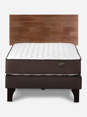 Imagen 2 del producto Cama Europea Ergo T 1 Plaza + Respaldo Tabor Café Taffy