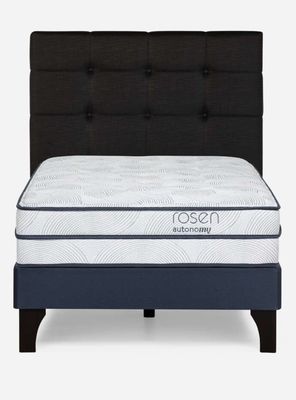 Imagen 2 del producto Cama Europea Autonomy Sky 1.5 Plazas + Respaldo Issey