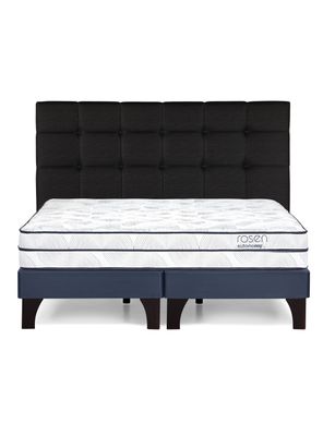 Imagen 2 del producto Cama Europea Autonomy Sky King + Respaldo Oscuro