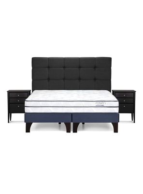 Imagen 2 del producto Cama Europea Autonomy Sky Base Dividida 2 Plazas + Set de Muebles