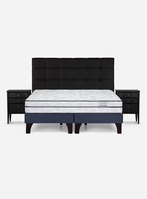 Imagen 2 del producto Cama Europea Autonomy Sky Súper King + Respaldo + Veladores