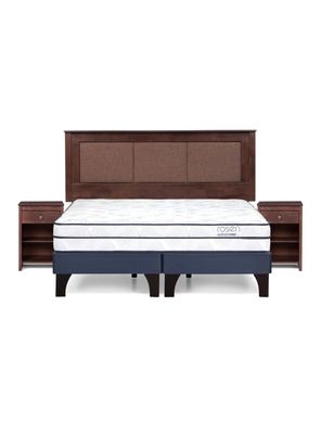 Imagen 2 del producto Cama Europea Autonomy Sky King + Respaldo + Veladores