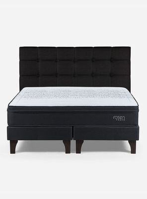 Imagen 2 del producto Cama Europea Tempo Súper King + Respaldo Issey Grafito