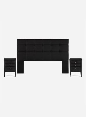 Imagen 2 del producto Cama Europea Tempo Súper King + Set de Muebles Issey Grafito