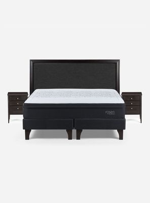 Imagen 2 del producto Cama Europea Tempo Súper King + Set de Muebles Nolita Grafito