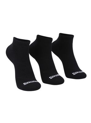 Tripack Calcetín Corto-Logo Black