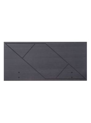 Respaldo Villarrica Negro 1 Plaza