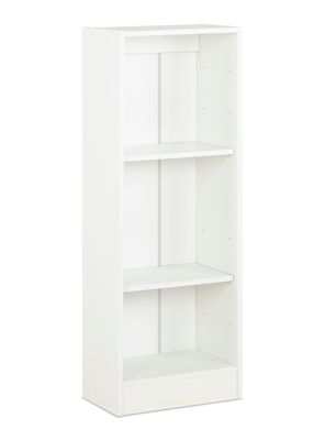 Librero Moscu 2 Repisas Blanco