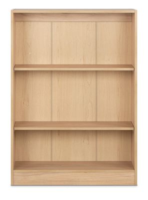 Librero Moscu 2 Repisas Olmo 80x112 cm