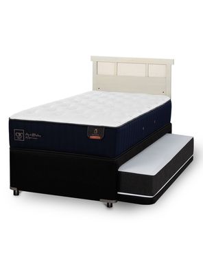 Diván Premium Black 1.5 Plazas Respaldo Dublín Alpino