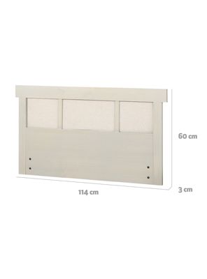 Imagen 2 del producto Respaldo Dublín Alpino 1 Plaza