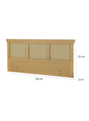 Imagen 2 del producto Respaldo Torino Mostaza King