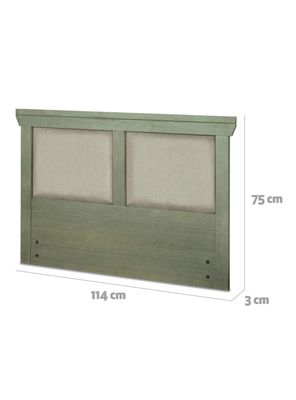 Imagen 2 del producto Respaldo Torino Olivo 1 Plaza