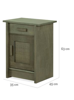 Imagen 2 del producto Velador Milán Derecho Olivo