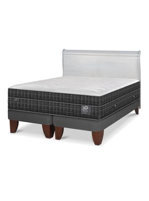 Cama Europea Lux King + Respaldo Miro Alpino