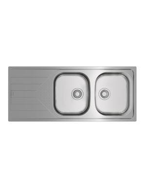 Lavaplatos Empotrado Inox Universe 80 T-XP 2C 1E