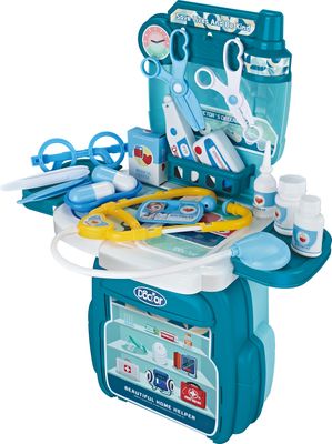 Imagen 2 del producto Maleta de Doctora 4 en 1 Niña Rosado