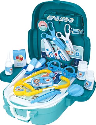 Imagen 1 del producto Maleta de Doctora 4 en 1 Niña Rosado