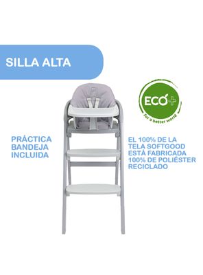 Imagen 2 del producto Silla de Comer Alta Crescendo Up Turin Grey