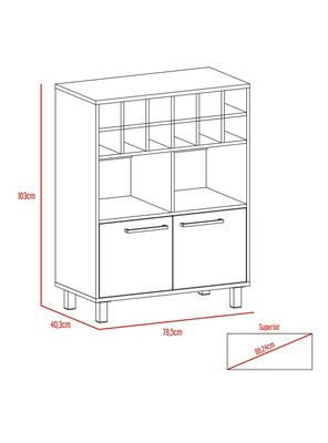 Imagen 2 del producto Combo Bar + Mesa de Centro Kaia
