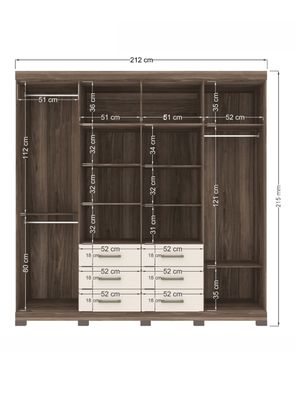 Imagen 2 del producto Clóset Liverpool 6C 8P
