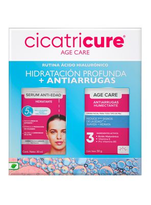 Set Cicatricure Age Care Reafirmante 50g + Cicatricure Ojos 8.5g