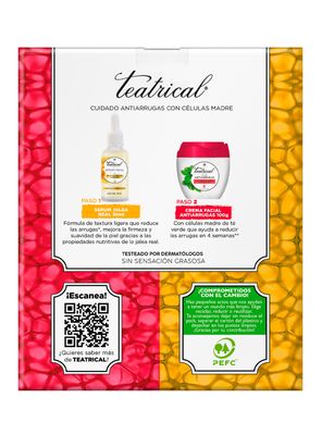 Imagen 2 del producto Pack Teatrical Serum Jalea Real + Crema Antiarrugas 100g