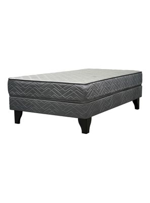 Cama Europea Apolo Black 1 Plaza