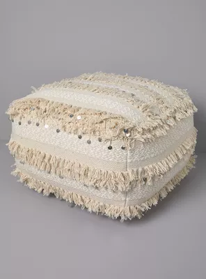 Imagen 2 del producto Pouf Beige 50x50 cm