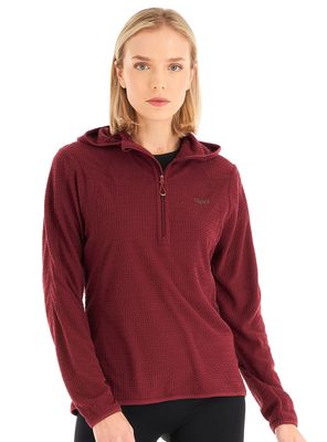 Polerón Design Nano-F 1/4 Zip Jacaranda  Hoody