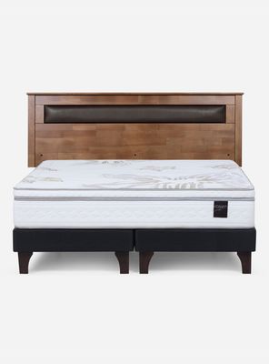 Imagen 2 del producto Cama Europea Art 4 King + Respaldo Ferrara