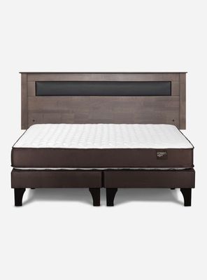 Imagen 2 del producto Cama Europea Ergo T King + Respaldo Ferrara