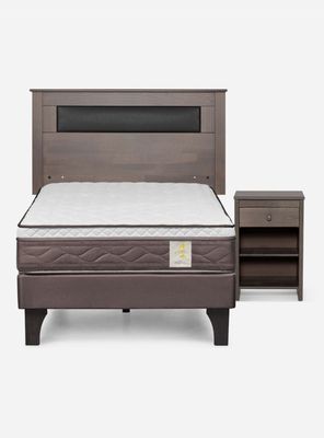 Imagen 2 del producto Cama Europea New Style 4 Plus 1 Plaza + Muebles