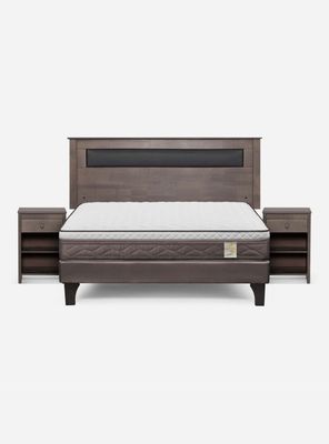 Imagen 2 del producto Cama Europea New Style 4 Plus Base Dividida 2 Plazas + Set Muebles