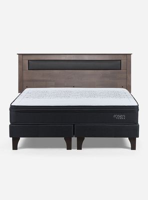 Imagen 2 del producto Cama Europea Tempo King + Respaldo Ferrara