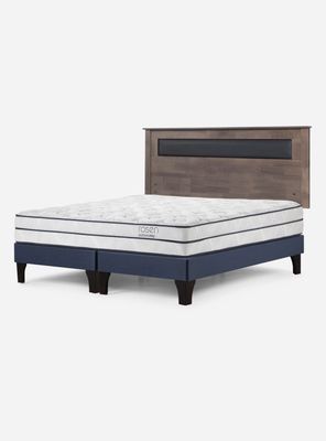 Cama Europea Autonomy 2 Plazas Base Dividida Respaldo