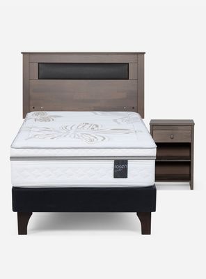 Imagen 2 del producto Cama Europea Art 4 1.5 Plazas + Set Muebles Ferrara