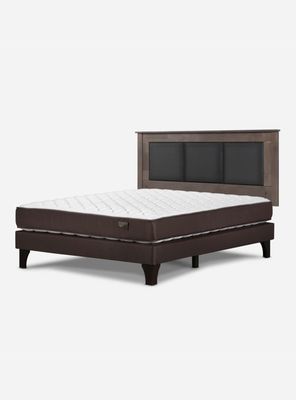Cama Europea Ergo T 2 Plazas + Respaldo Rachel