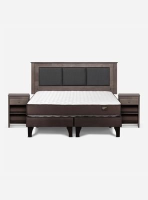 Imagen 2 del producto Cama Europea Ergo T Base Dividida 2 Plazas + Set Muebles
