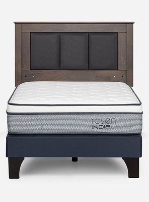 Imagen 2 del producto Cama Europea Indie 1.5 Plazas Respaldo