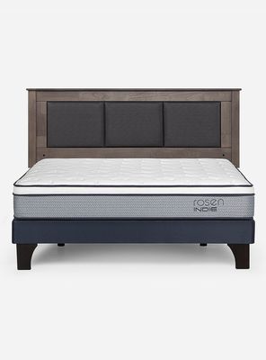 Imagen 2 del producto Cama Europea Indie 2 Plazas + Respaldo