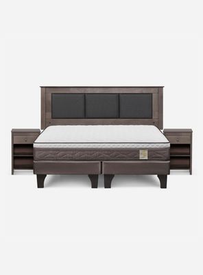 Imagen 2 del producto Camas Europeas New Style 4 Plus King Respaldo + Veladores